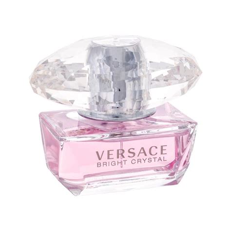 versace bright crystal woda toaletowa 50 ml|Versace pink crystal bottle.